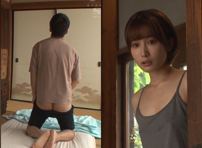 Chị dâu nứng tình khi thấy cậu em rể thủ dâm vì mình – Minami Kojima